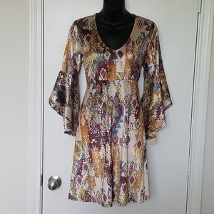 NWT uncle Frank velvet flared dress